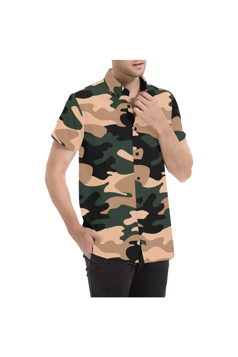 Camouflage Men's Short Sleeve Shirt