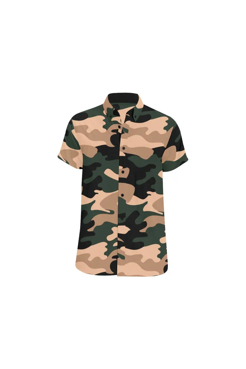 Camouflage Men's Short Sleeve Shirt