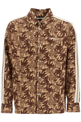 CAMOUFLAGE TRACK OVERSHIRT