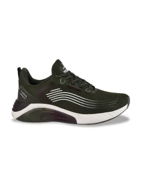 CAMP DRAKE Olive Men's Running Shoes