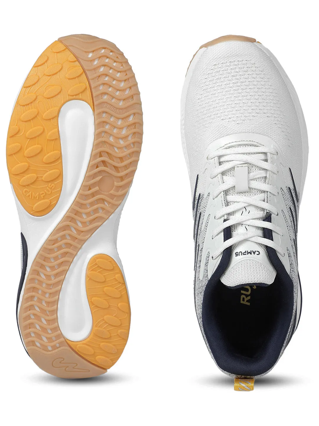 CAMP-SPUNKY Off-white Men's Running Shoes