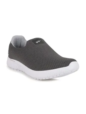 Campus Men Grey Mesh Walking Shoes