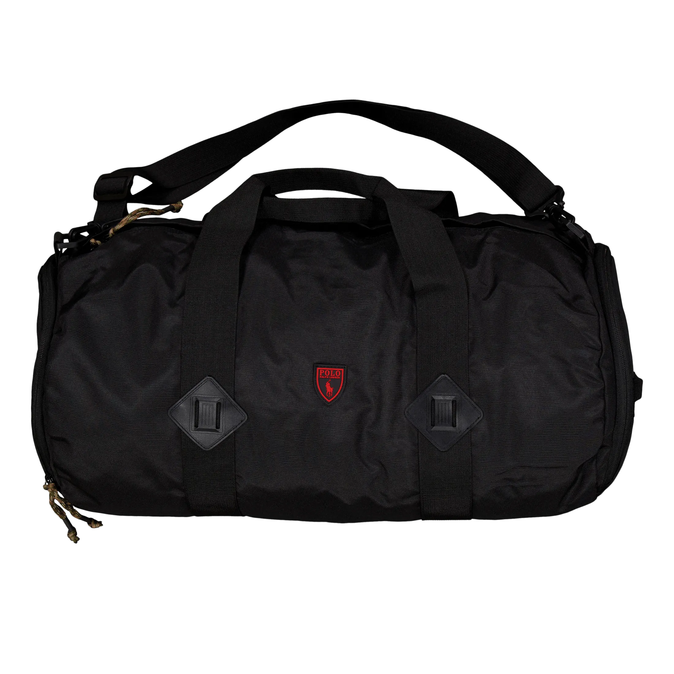 Canvas Duffel Black/Red