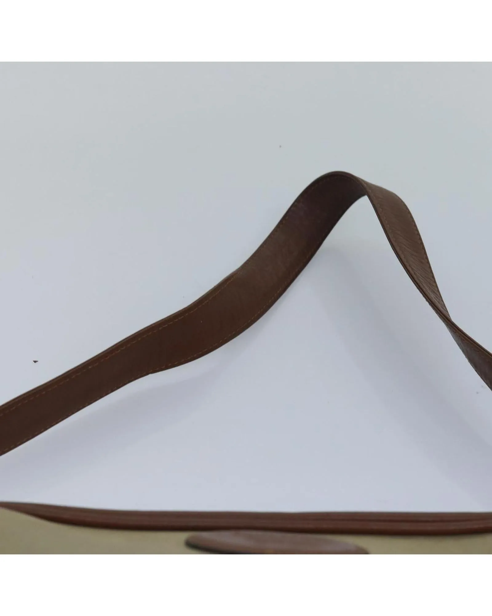 Canvas Leather Shoulder Bag
