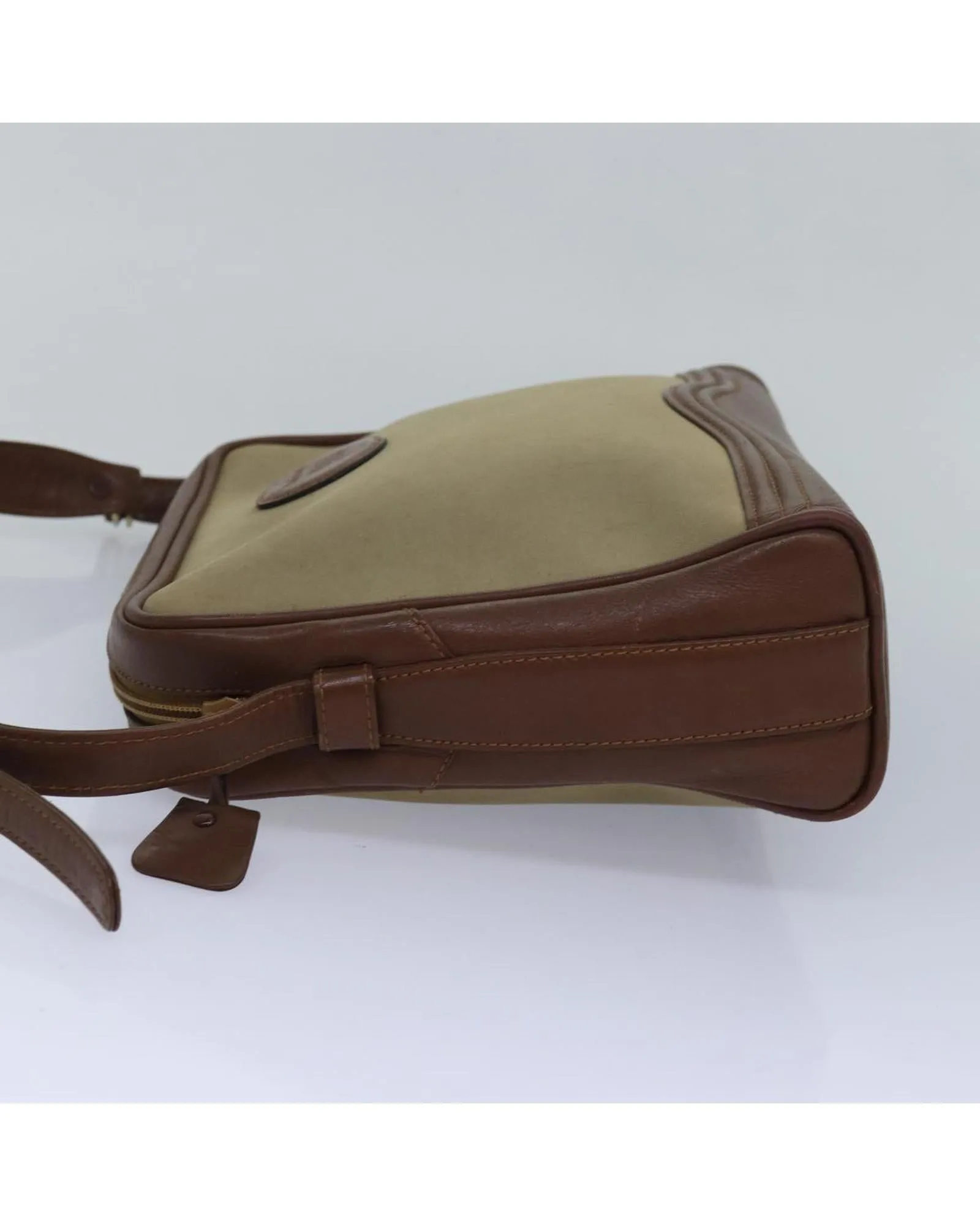 Canvas Leather Shoulder Bag