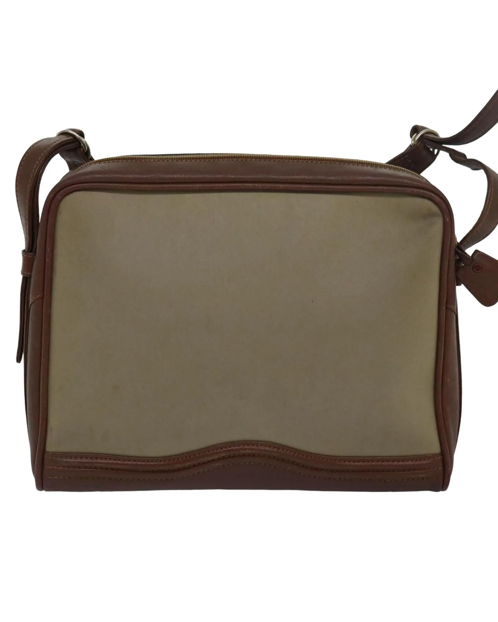 Canvas Leather Shoulder Bag