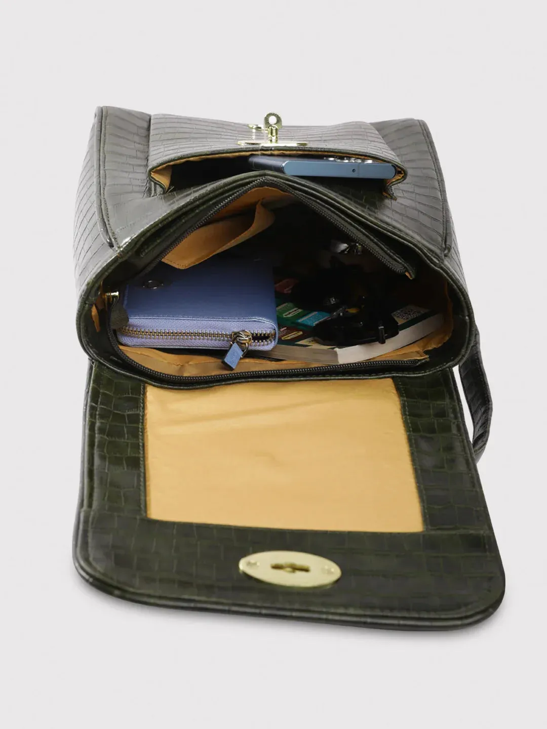 Caprese Treza Backpack Medium Olive