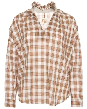 Caramel Plaid Penelope Cabo Shirt