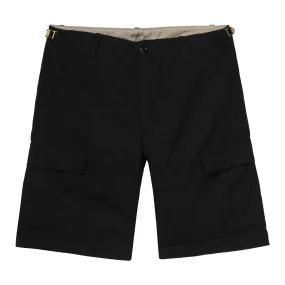 Carhartt Aviation Short Black Rinsed