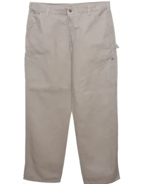 Carhartt Beige Classic Workwear Jeans - W40 L32