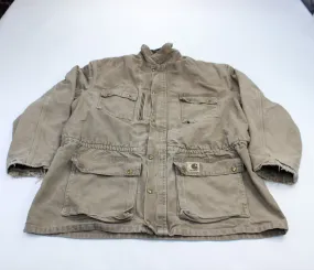 Carhartt Logo Patch Light Brown Ranch Jacket