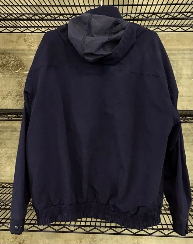 Carhartt Men's Blue Bomber Jacket - Size Measured