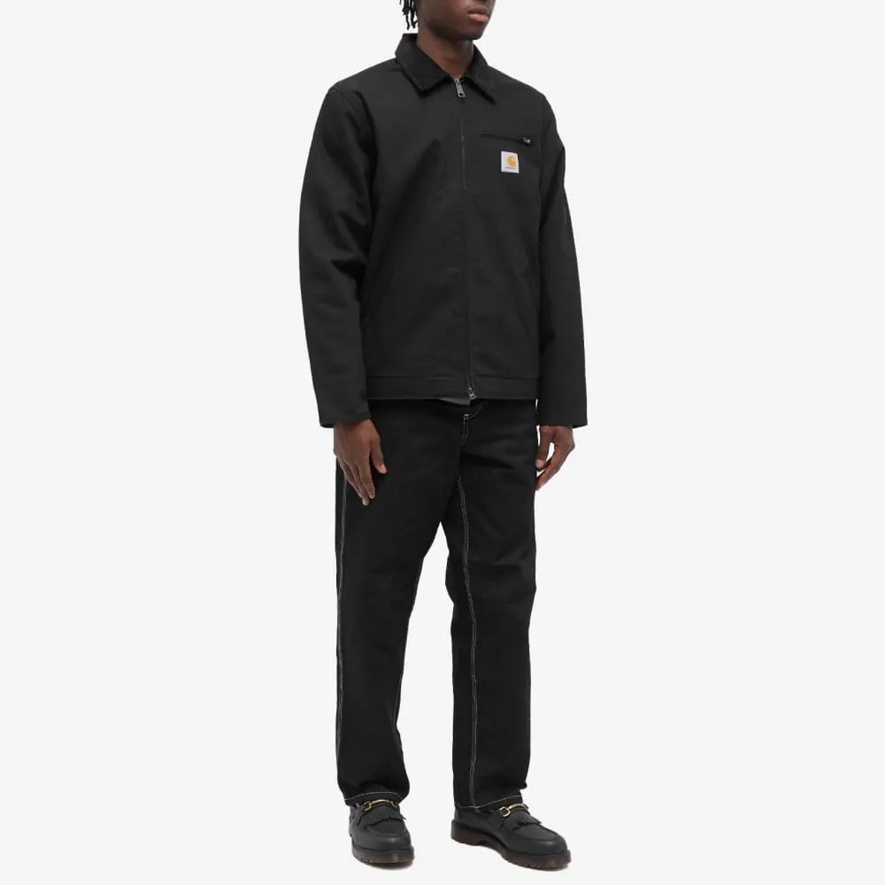 Carhartt WIP Plain Denim Pants, Black