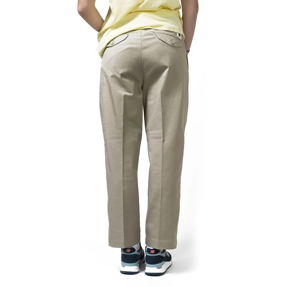CARHARTT WOMEN PACKARD PANT I023066 GOBI PANTALONE DONNA ANKLE