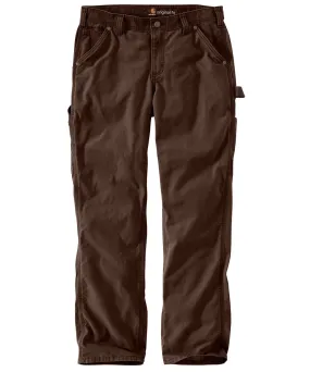 Carhartt Women's Loose Fit Crawford Pant - Dark Brown