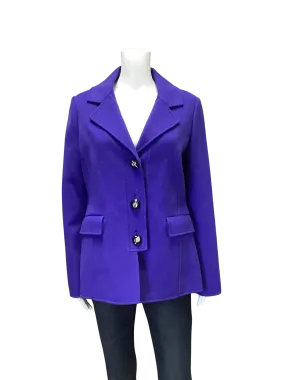 Carlisle Purple Jacket Size: 8