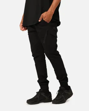 Carré Evolution Cargo Joggers Black/Black