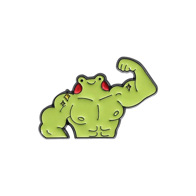 Cartoon Style IG Style Pin Animal Zinc Alloy Plating Unisex Brooches