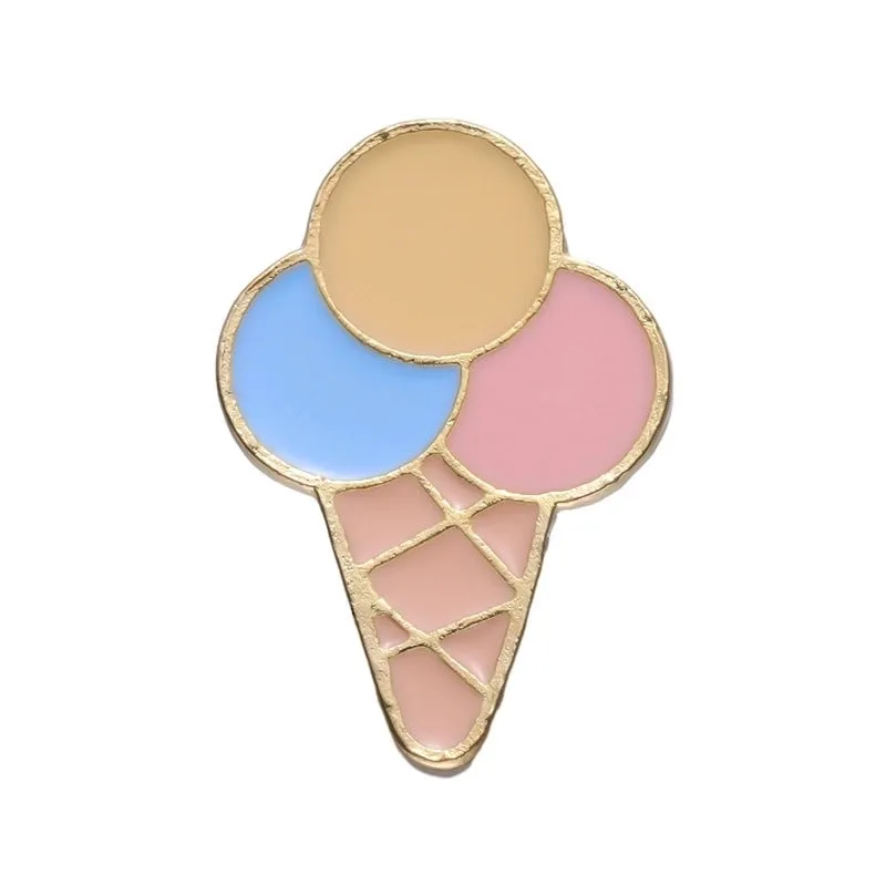 Cartoon Style Pin Animal Waves Flower Alloy Stoving Varnish Women's Brooches