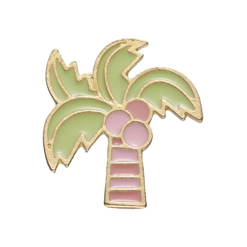 Cartoon Style Pin Animal Waves Flower Alloy Stoving Varnish Women's Brooches
