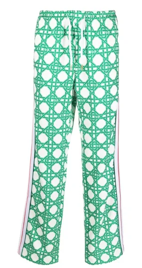 Casablanca 'Green' D'Osier Monogram Track Pants