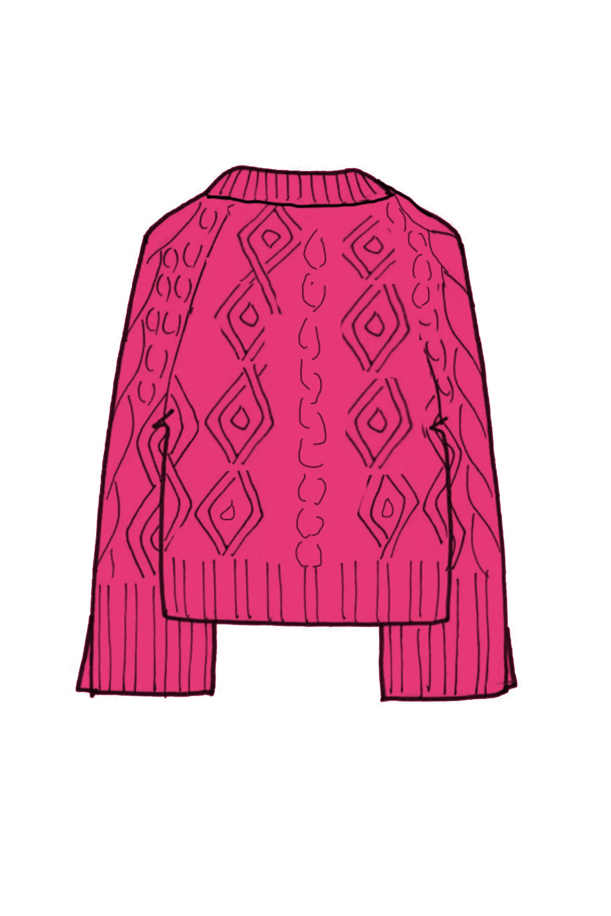 Cashmere Cable Sweater - Made to Order