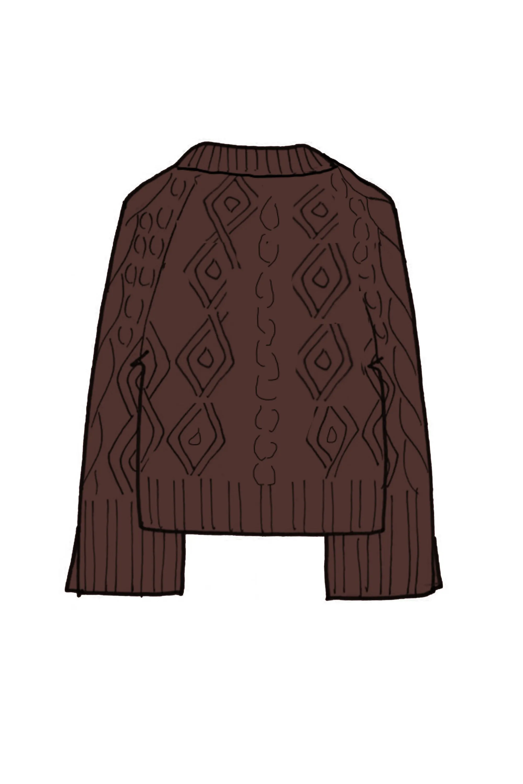 Cashmere Cable Sweater - Made to Order
