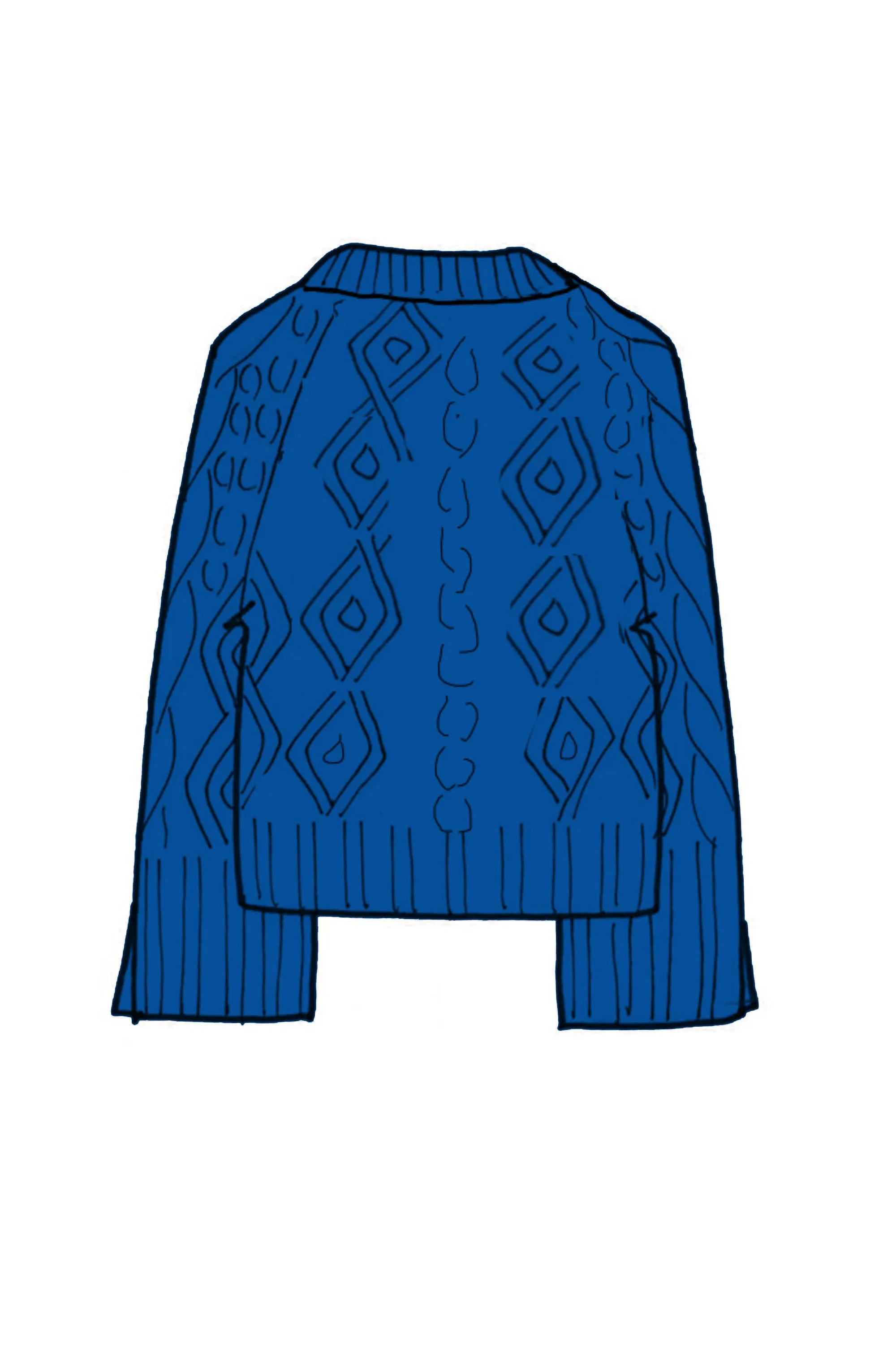 Cashmere Cable Sweater - Made to Order