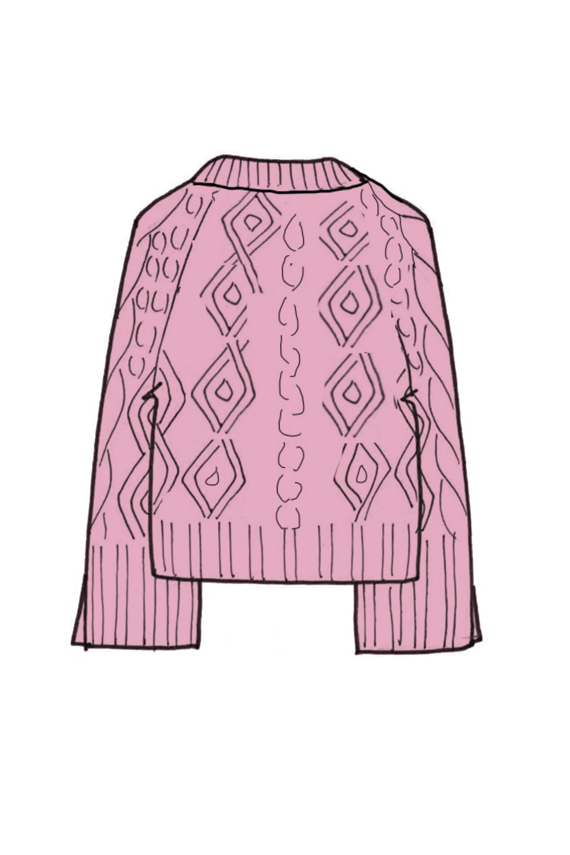Cashmere Cable Sweater - Made to Order