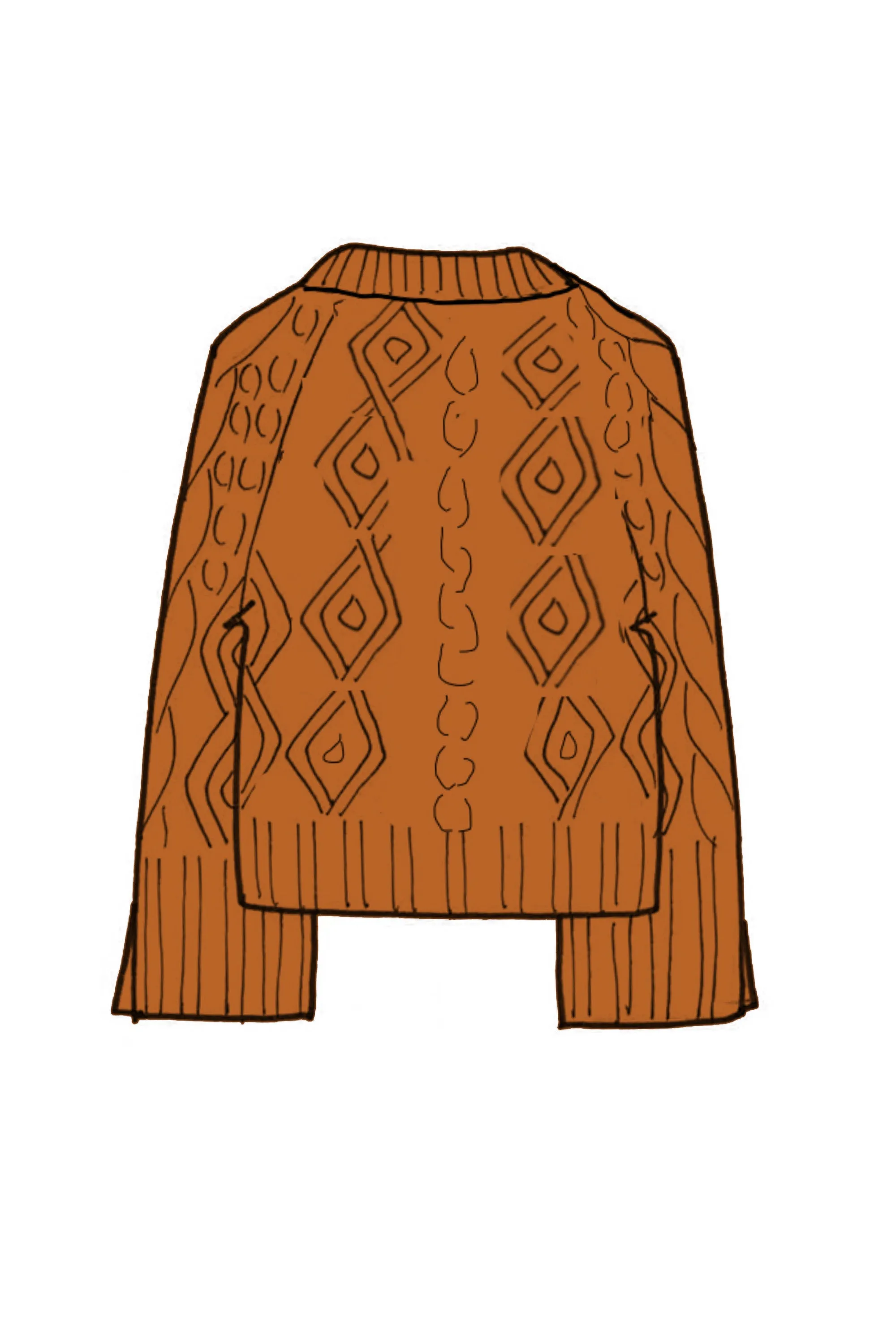 Cashmere Cable Sweater - Made to Order