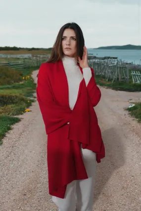 Cashmere Wrap - Red