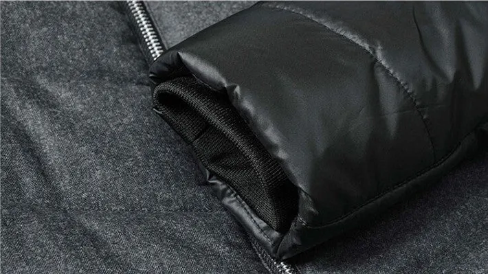 Casual Stand Collar Cotton Slim Jacket For Men