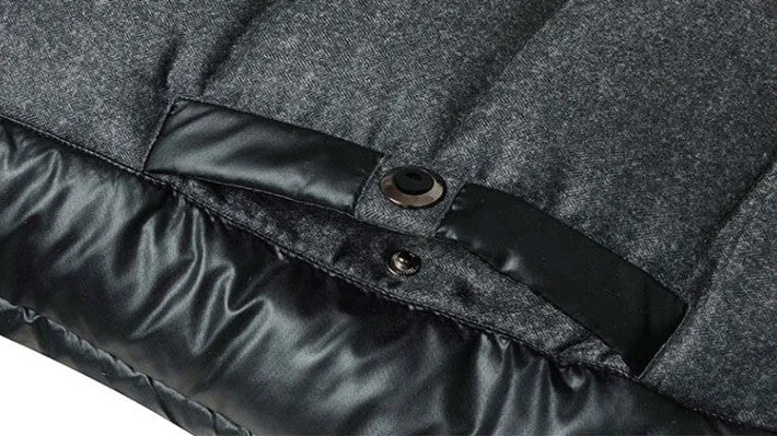 Casual Stand Collar Cotton Slim Jacket For Men