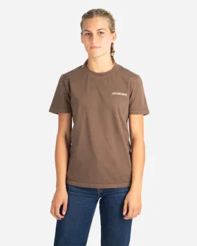 Casual Tee - Faded Brown