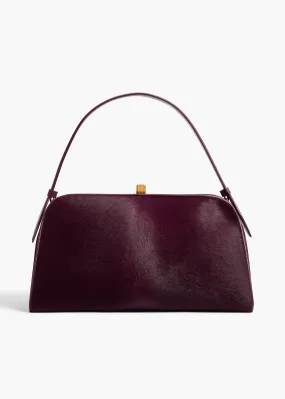 Cate Bag in Eggplant Haircalf