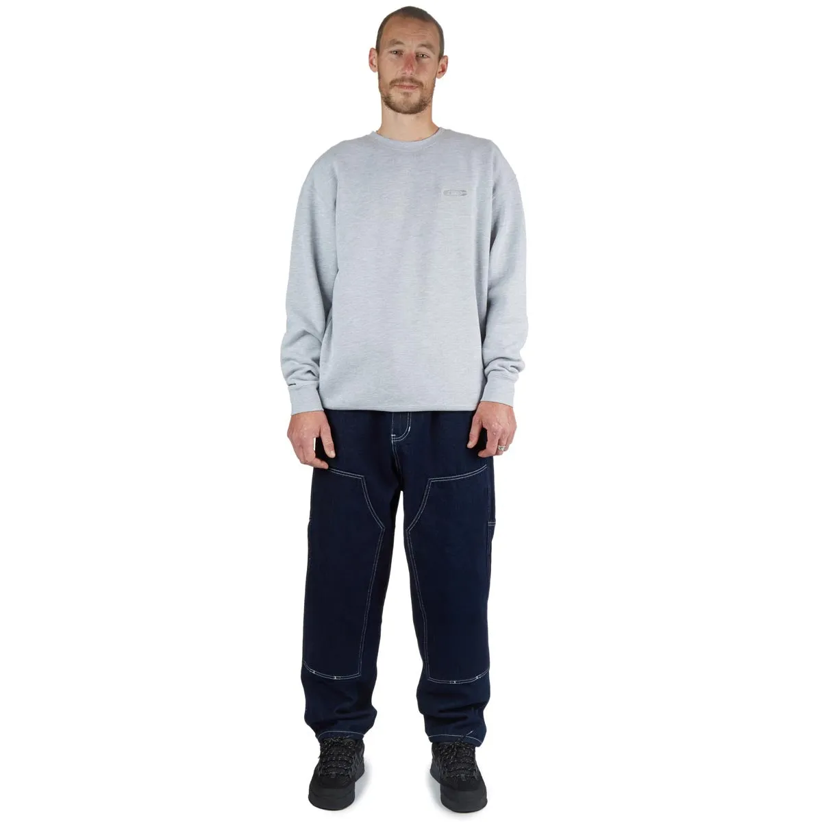 CCS 4x4 Reinforced Baggy Taper Denim Jeans - Overdyed Navy