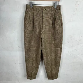 CDG Homme Plus Tweed Wool Trousers