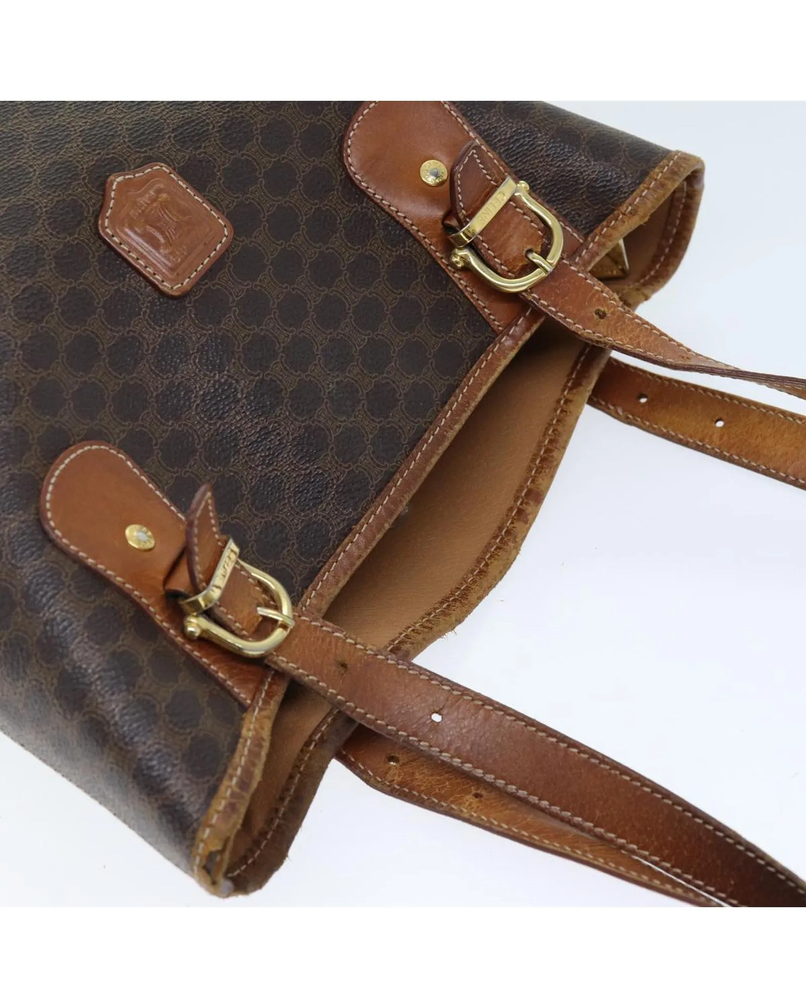 CELINE Cabas Phantom Leather Tote Bag