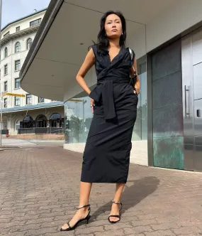 CHAIMBERLAIN DRESS- BLACK