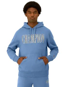 Champion Men's Powerblend Hoodie, Chrome Champion
