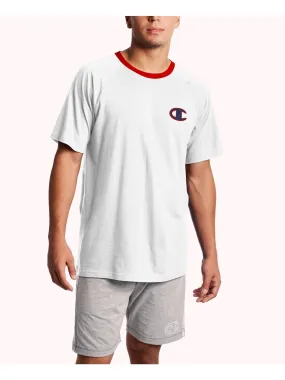 CHAMPION Mens White T-Shirt