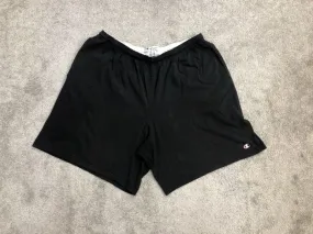 Champion Shorts Mens 2XL Black Athletic Shorts Running Jogging Lightweight