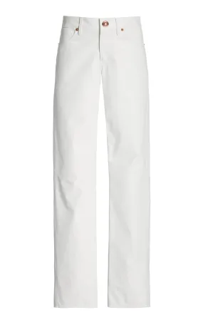 Straight-Leg Trousers