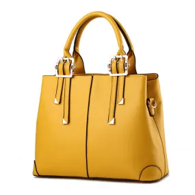 Charlotte Leather Tote Handbag