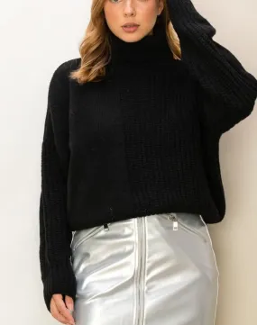 CHASSITY CHUNKY KNIT SWEATER