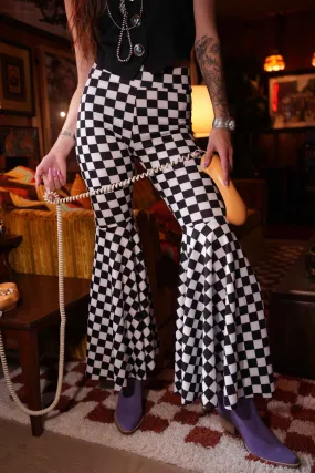 Checker Stretchy Boho Bells