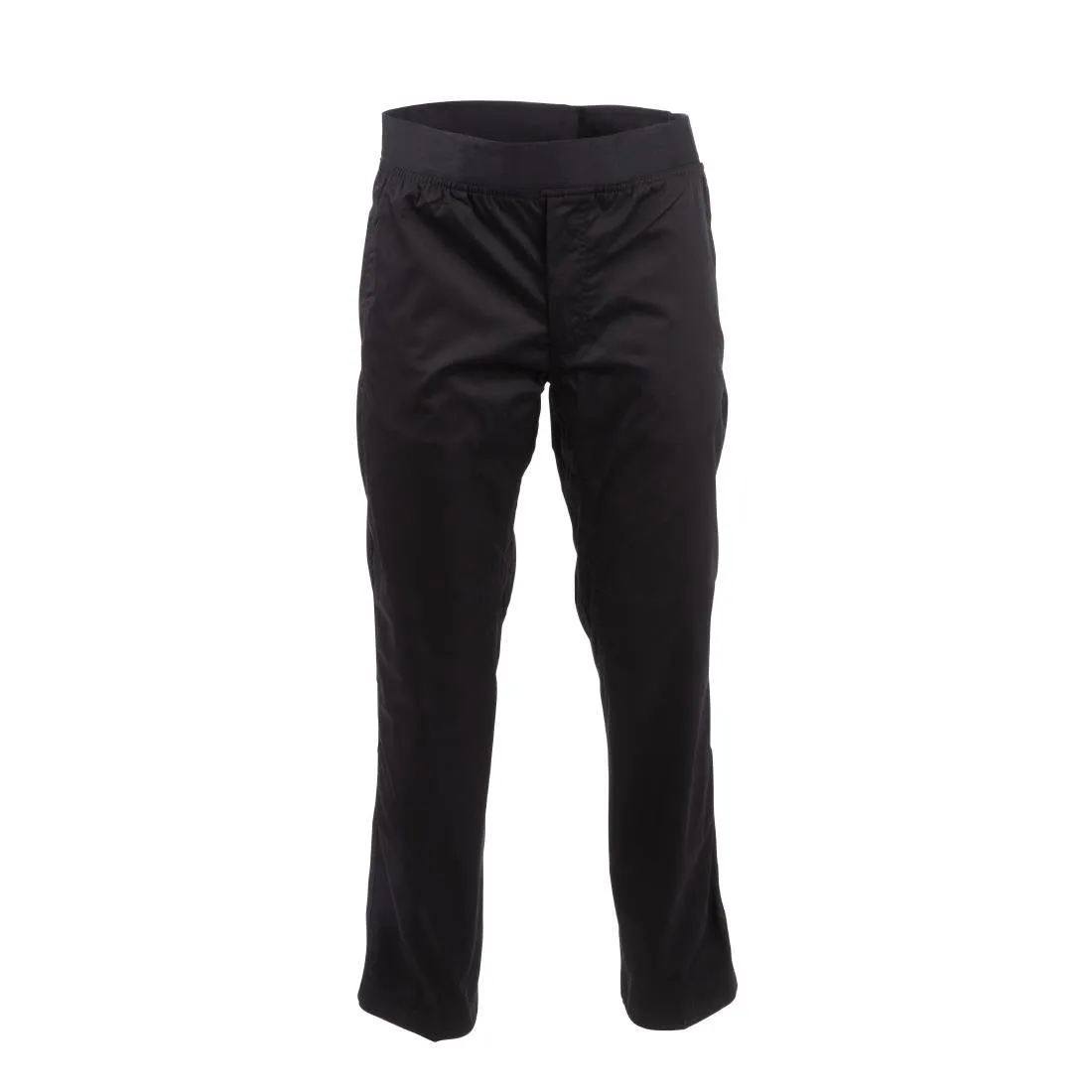 Chef Works Men's Lightweight Slim Trouser Black Size L - BB301-L