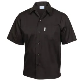 Chef Works Unisex Cool Vent Chefs Shirt Black XS