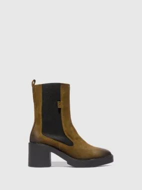 Chelsea Ankle Boots SIOU800FLY OILSUEDE SLUDGE