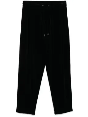 Chenille Drawstring Trousers